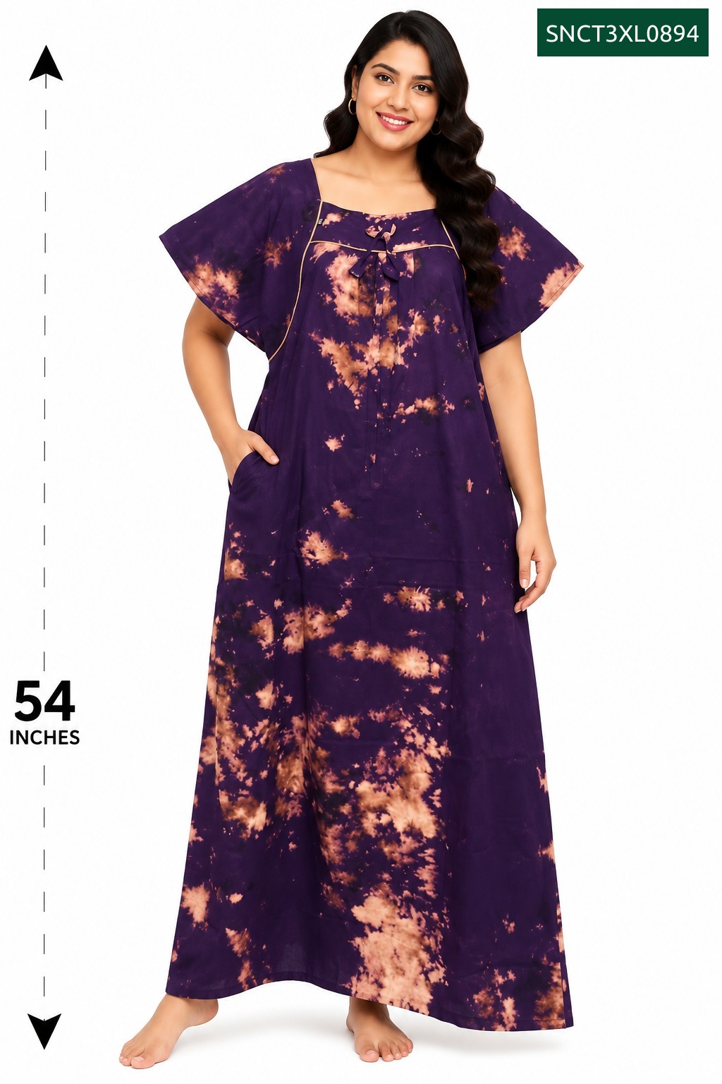 Sivam Nighty Cotton Chungudi Titanic Model 3XL- SNCT3XL0894
