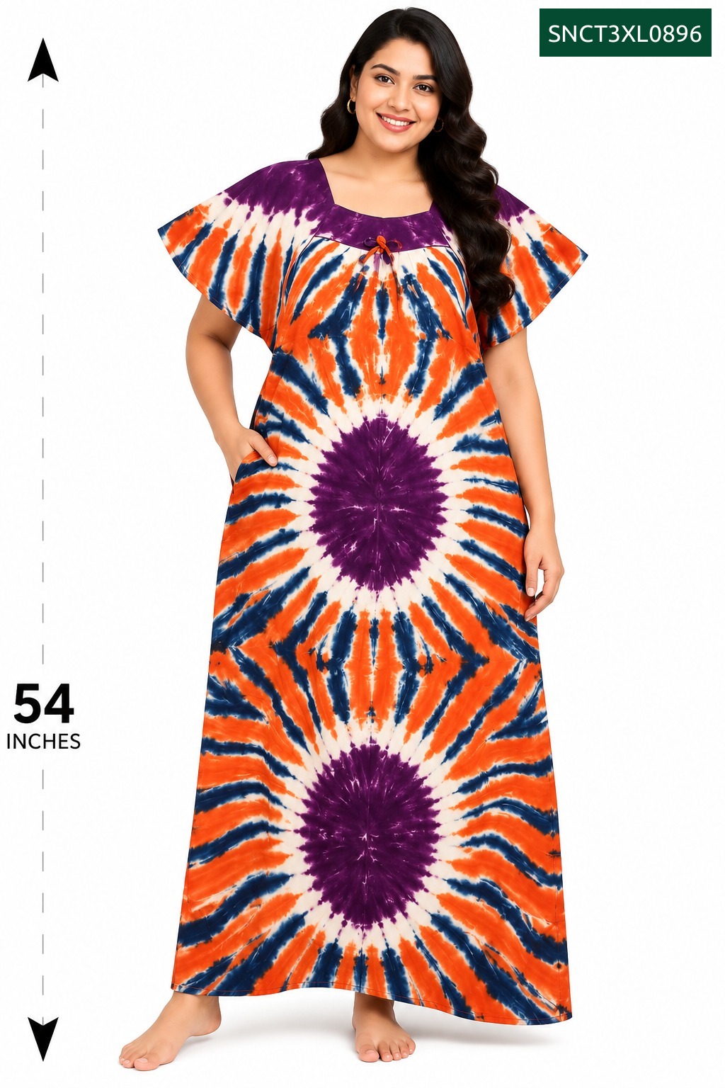Sivam Nighty Cotton Chungudi Titanic Model 3XL- SNCT3XL0896