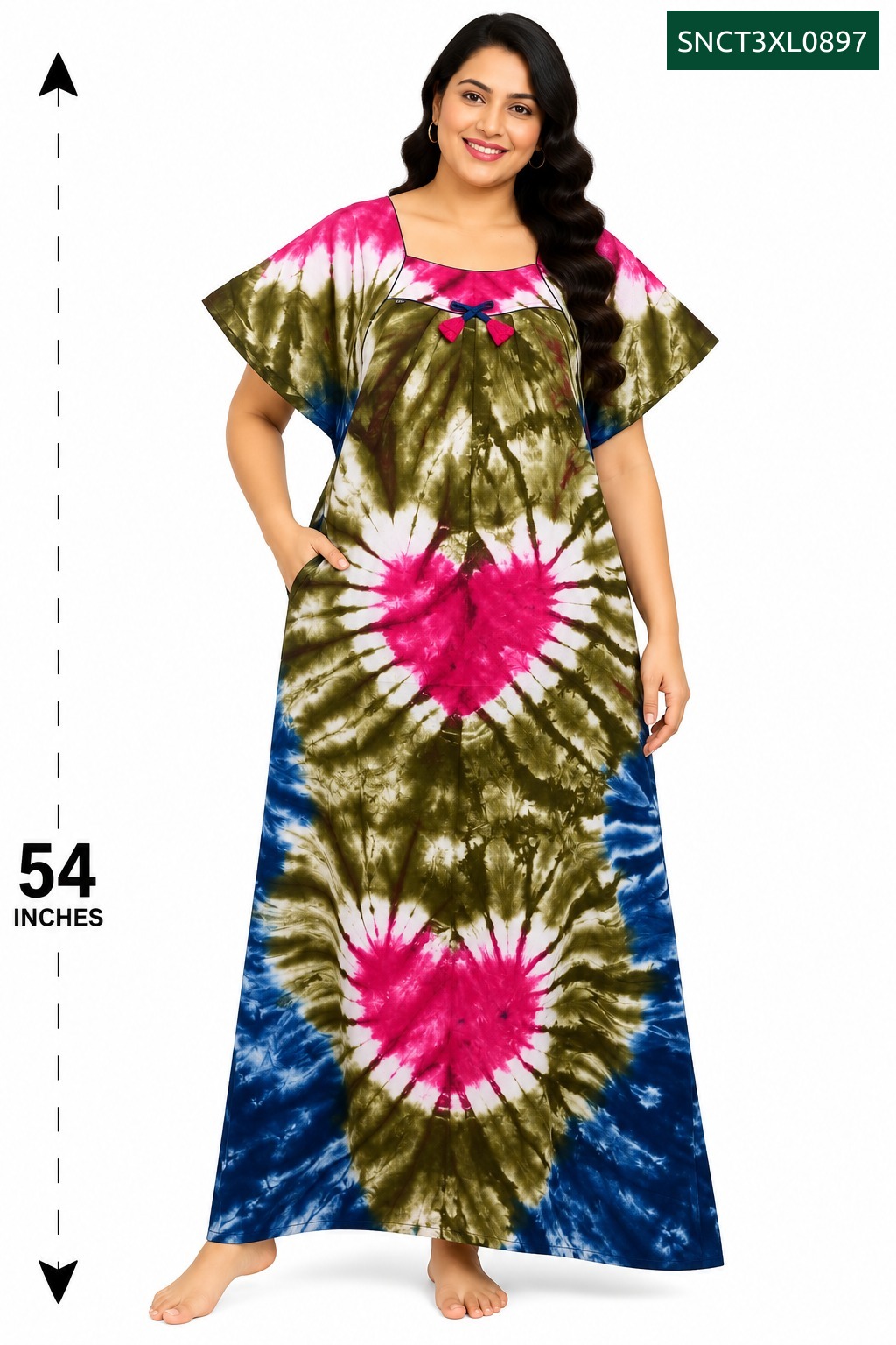 Sivam Nighty Cotton Chungudi Titanic Model 3XL- SNCT3XL0897