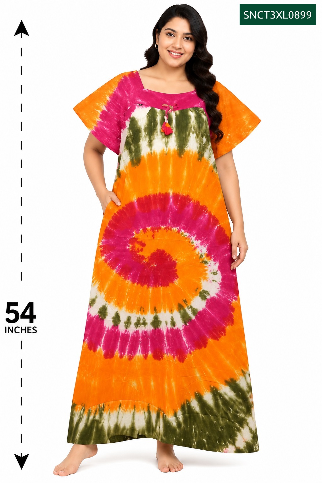 Sivam Nighty Cotton Chungudi Titanic Model 3XL- SNCT3XL0899