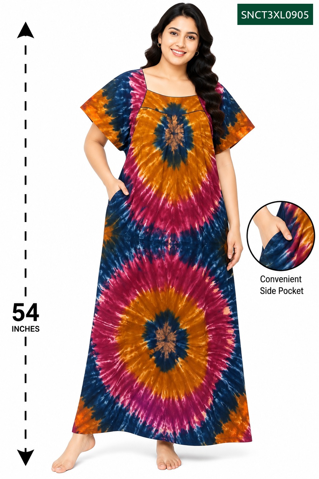 Sivam Nighty Cotton Chungudi Titanic Model 3XL- SNCT3XL0905