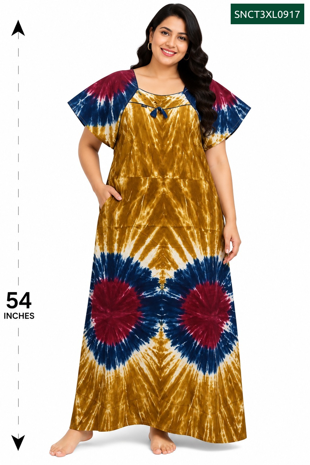Sivam Nighty Cotton Chungudi Titanic Model 3XL- SNCT3XL0917