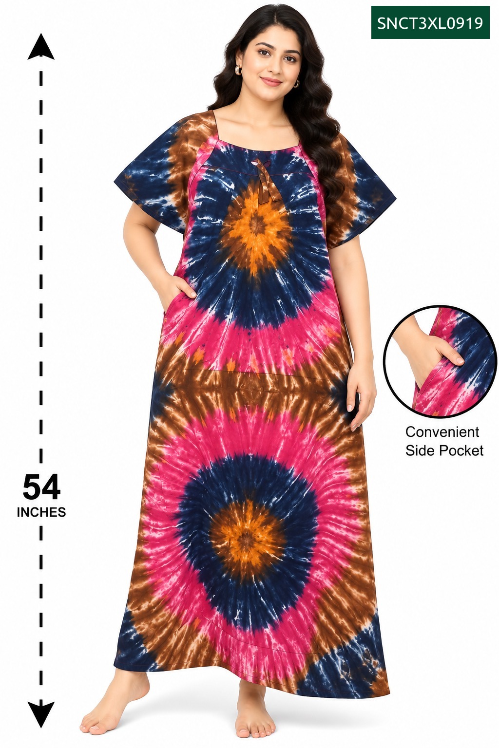 Sivam Nighty Cotton Chungudi Titanic Model 3XL- SNCT3XL0919