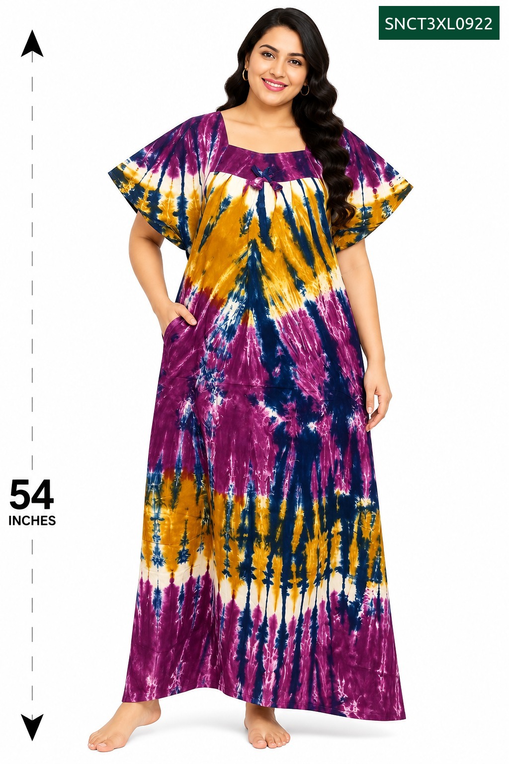 Sivam Nighty Cotton Chungudi Titanic Model 3XL- SNCT3XL0922