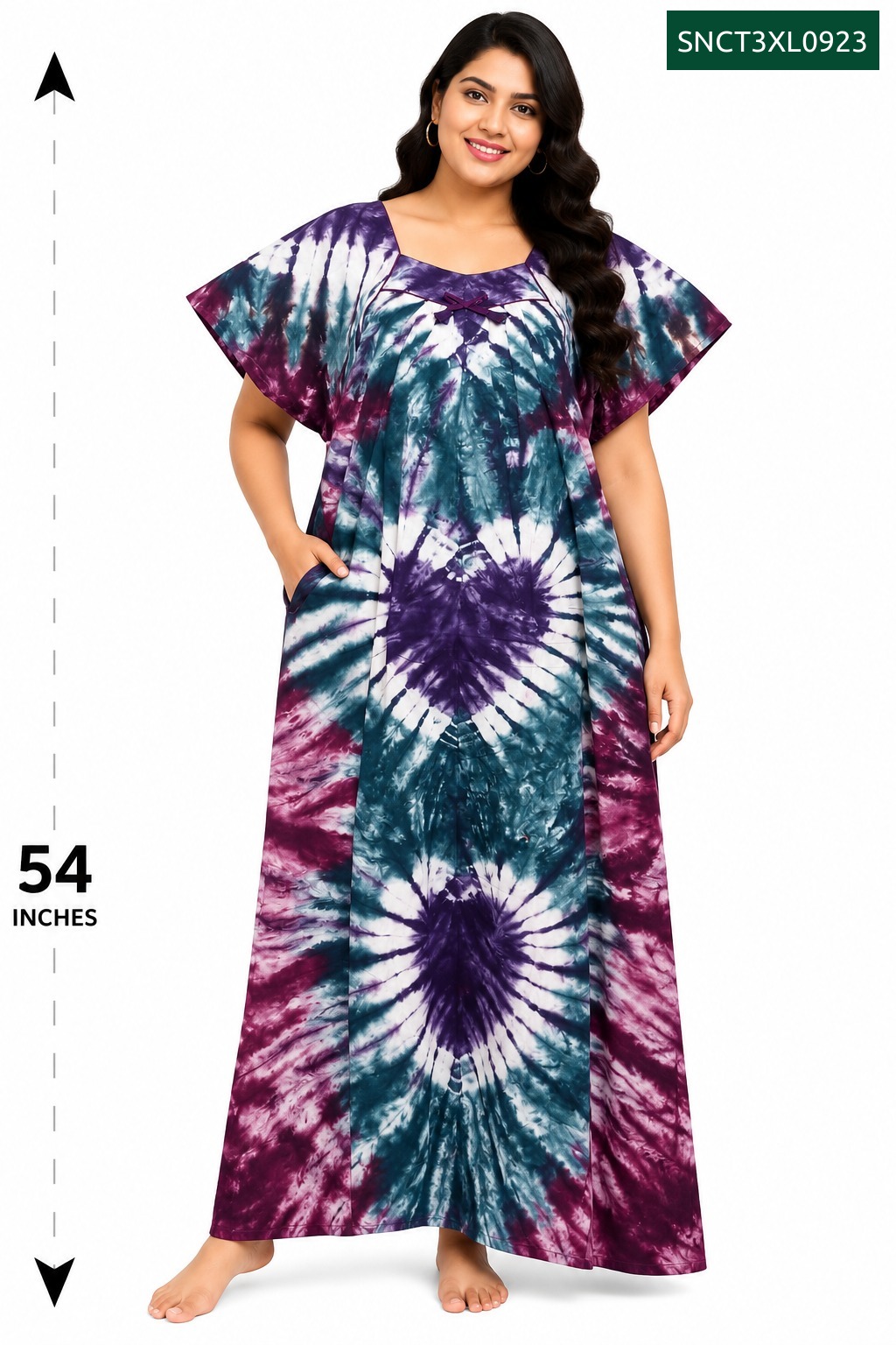 Sivam Nighty Cotton Chungudi Titanic Model 3XL- SNCT3XL0923