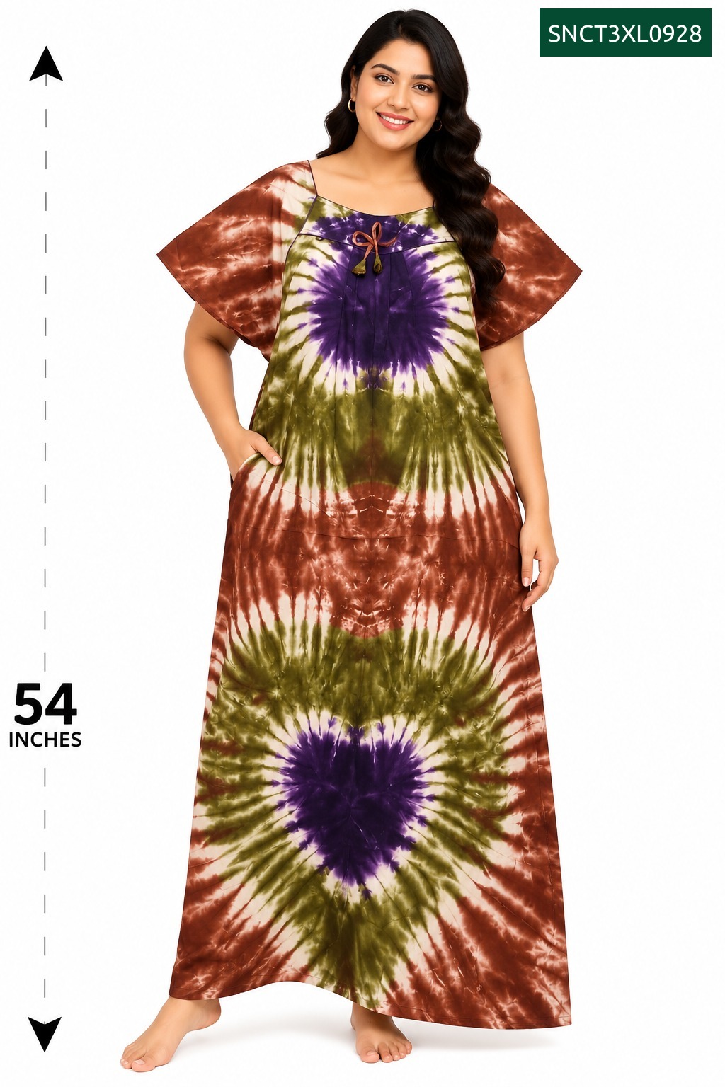 Sivam Nighty Cotton Chungudi Titanic Model 3XL- SNCT3XL0928