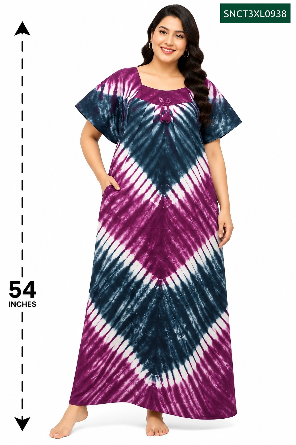 Sivam Nighty Cotton Chungudi Titanic Model 3XL- SNCT3XL0938