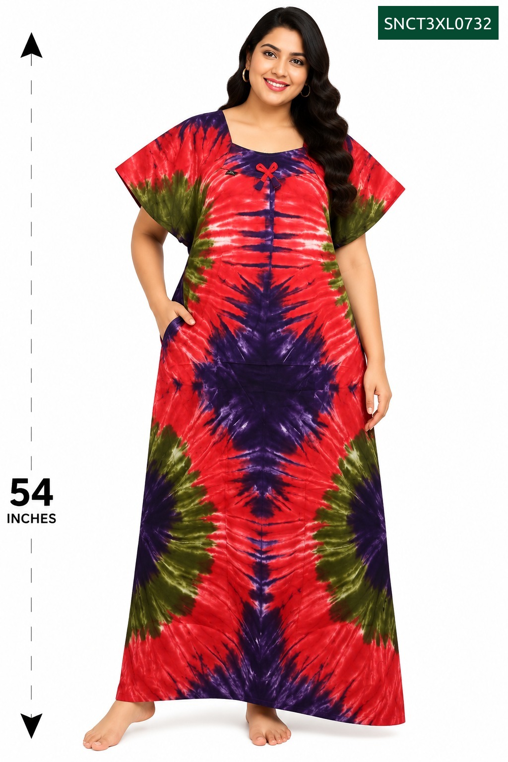 Sivam Nighty Cotton Chungudi Titanic Model 3XL- SNCT3XL0732