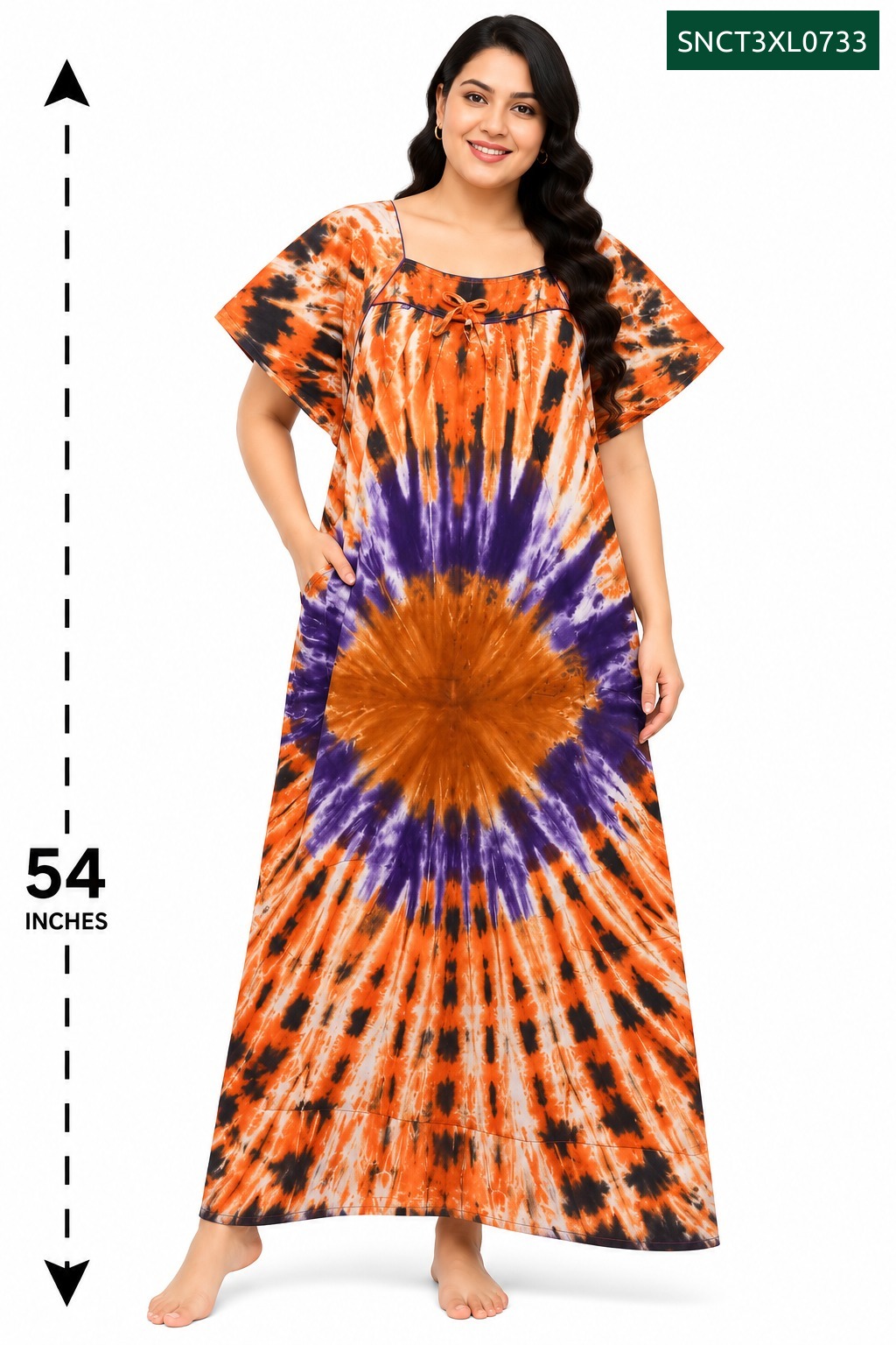 Sivam Nighty Cotton Chungudi Titanic Model 3XL- SNCT3XL0733