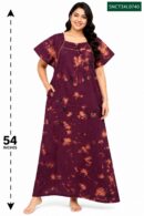 Sivam Nighty Cotton Chungudi Titanic Model 3XL- SNCT3XL0740