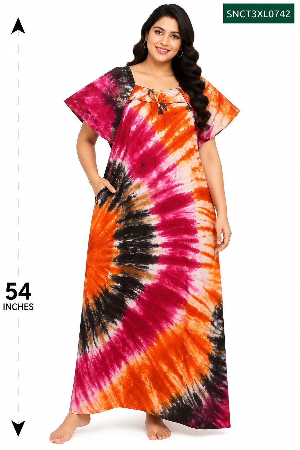 Sivam Nighty Cotton Chungudi Titanic Model 3XL- SNCT3XL0742