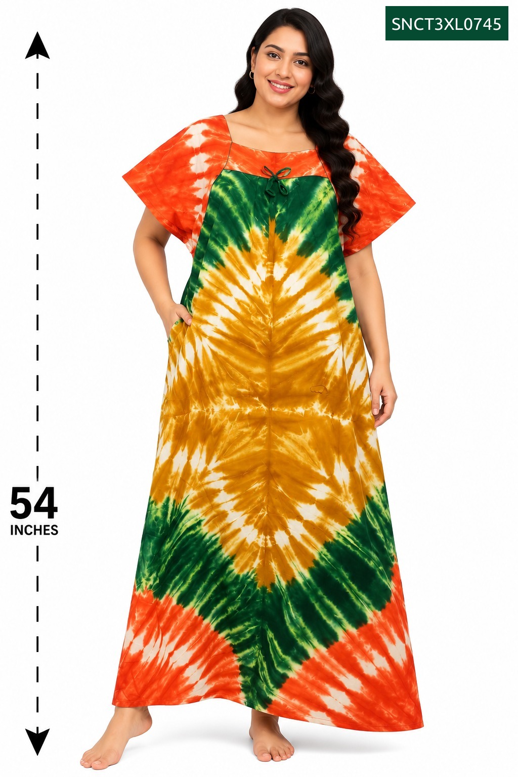 Sivam Nighty Cotton Chungudi Titanic Model 3XL- SNCT3XL0745