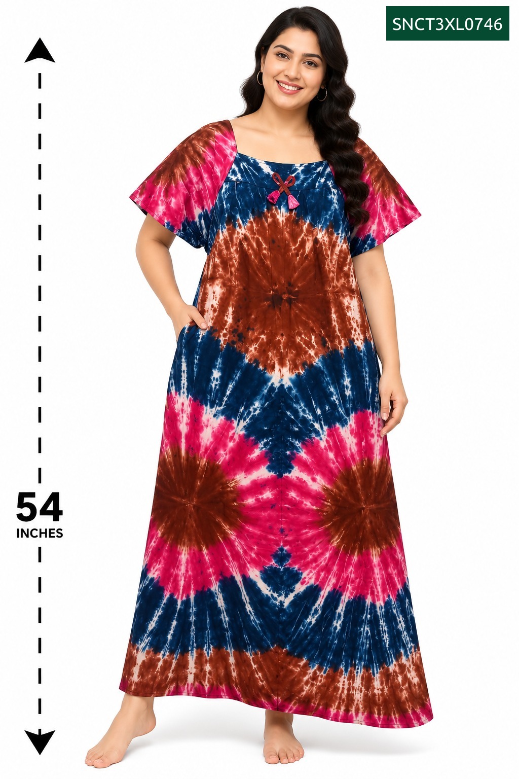 Sivam Nighty Cotton Chungudi Titanic Model 3XL- SNCT3XL0746