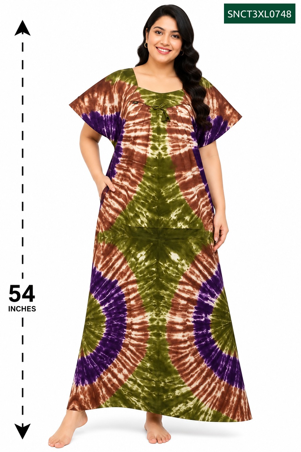 Sivam Nighty Cotton Chungudi Titanic Model 3XL- SNCT3XL0748