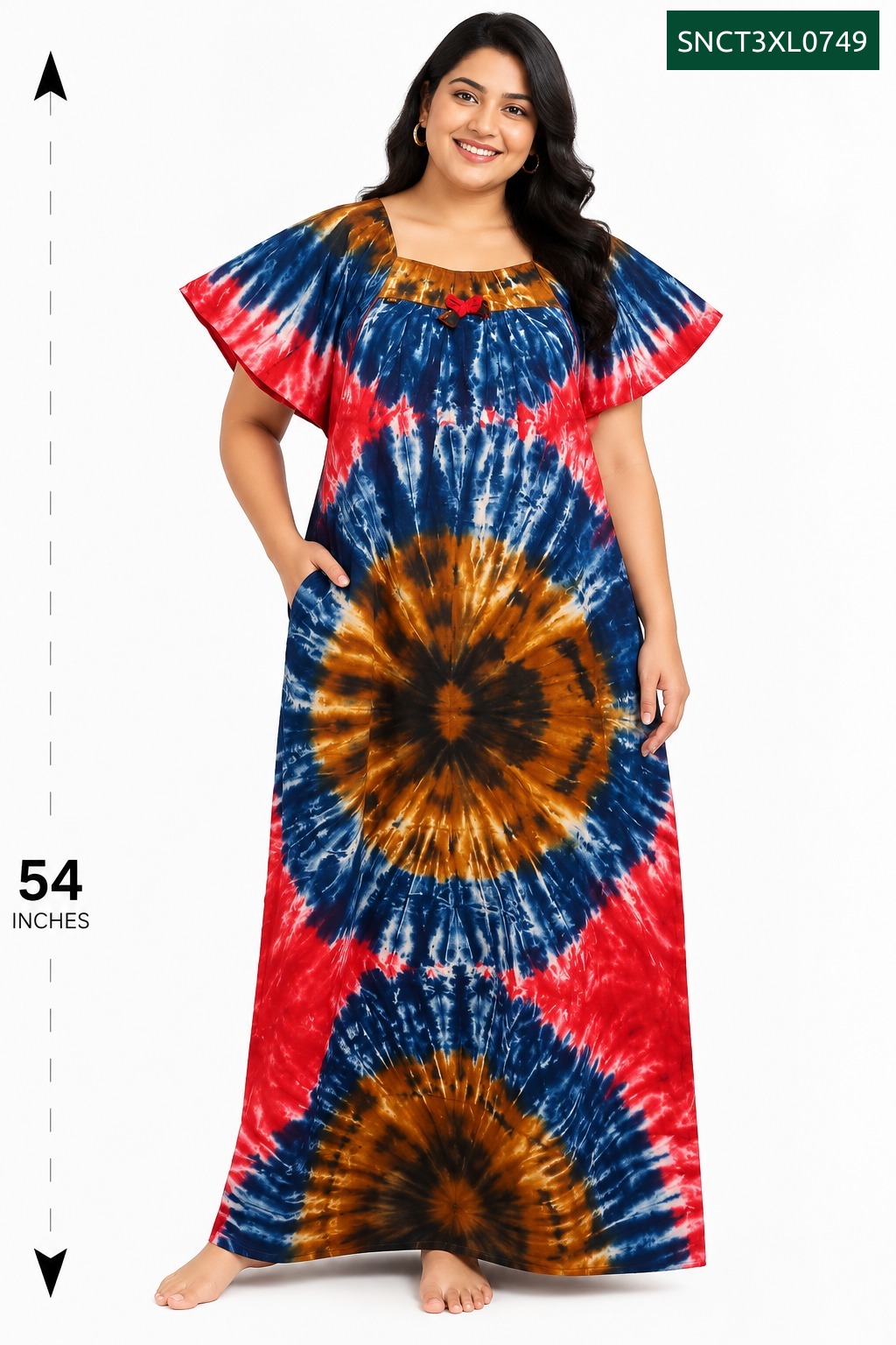 Sivam Nighty Cotton Chungudi Titanic Model 3XL- SNCT3XL0749
