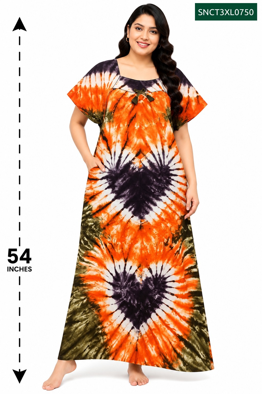 Sivam Nighty Cotton Chungudi Titanic Model 3XL- SNCT3XL0750
