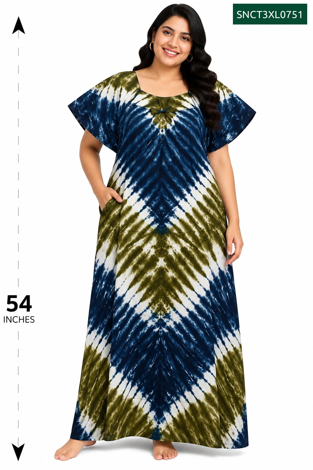 Sivam Nighty Cotton Chungudi Titanic Model 3XL- SNCT3XL0751