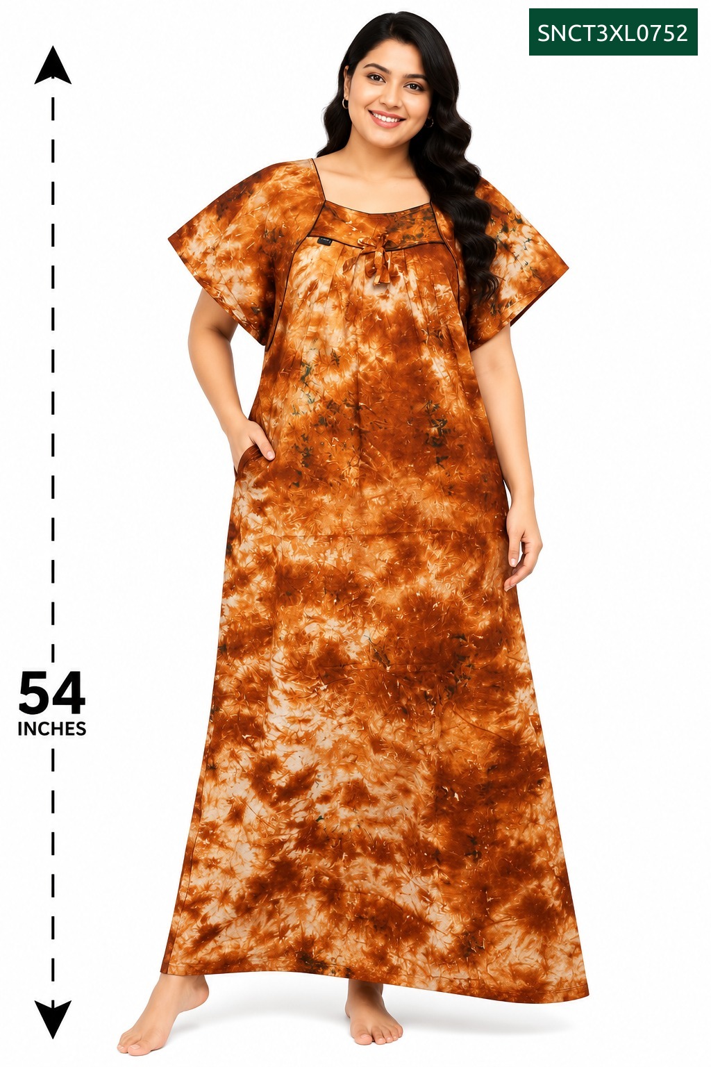 Sivam Nighty Cotton Chungudi Titanic Model 3XL- SNCT3XL0752