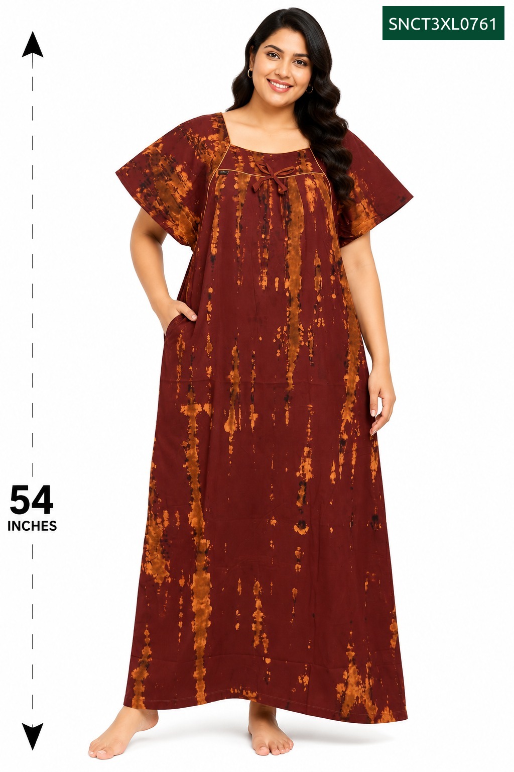 Sivam Nighty Cotton Chungudi Titanic Model 3XL- SNCT3XL0761
