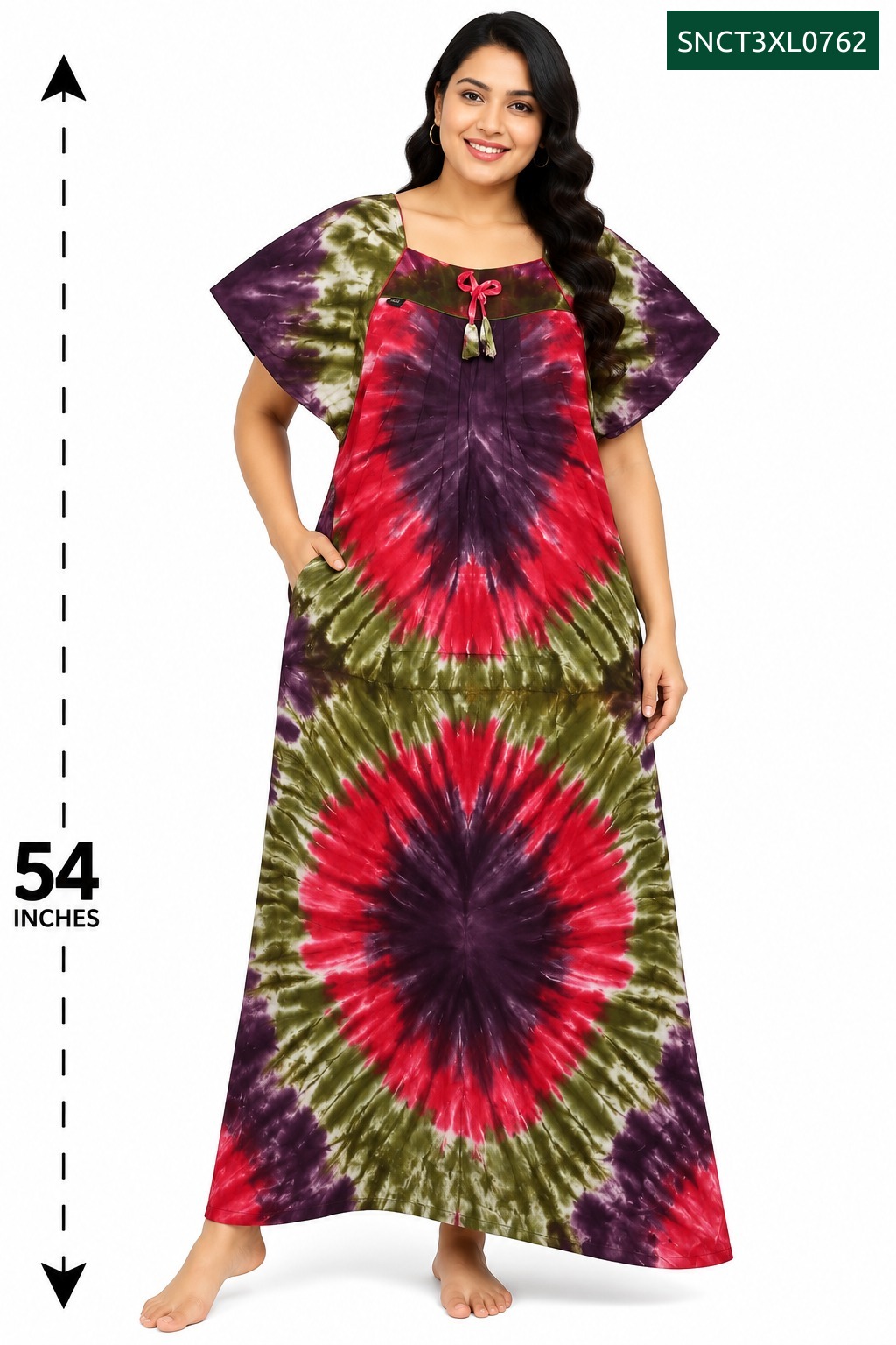 Sivam Nighty Cotton Chungudi Titanic Model 3XL- SNCT3XL0762