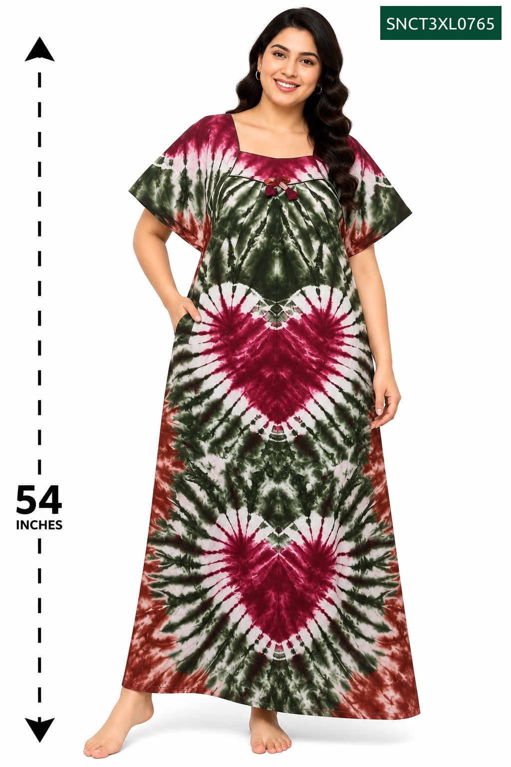 Sivam Nighty Cotton Chungudi Titanic Model 3XL- SNCT3XL0765
