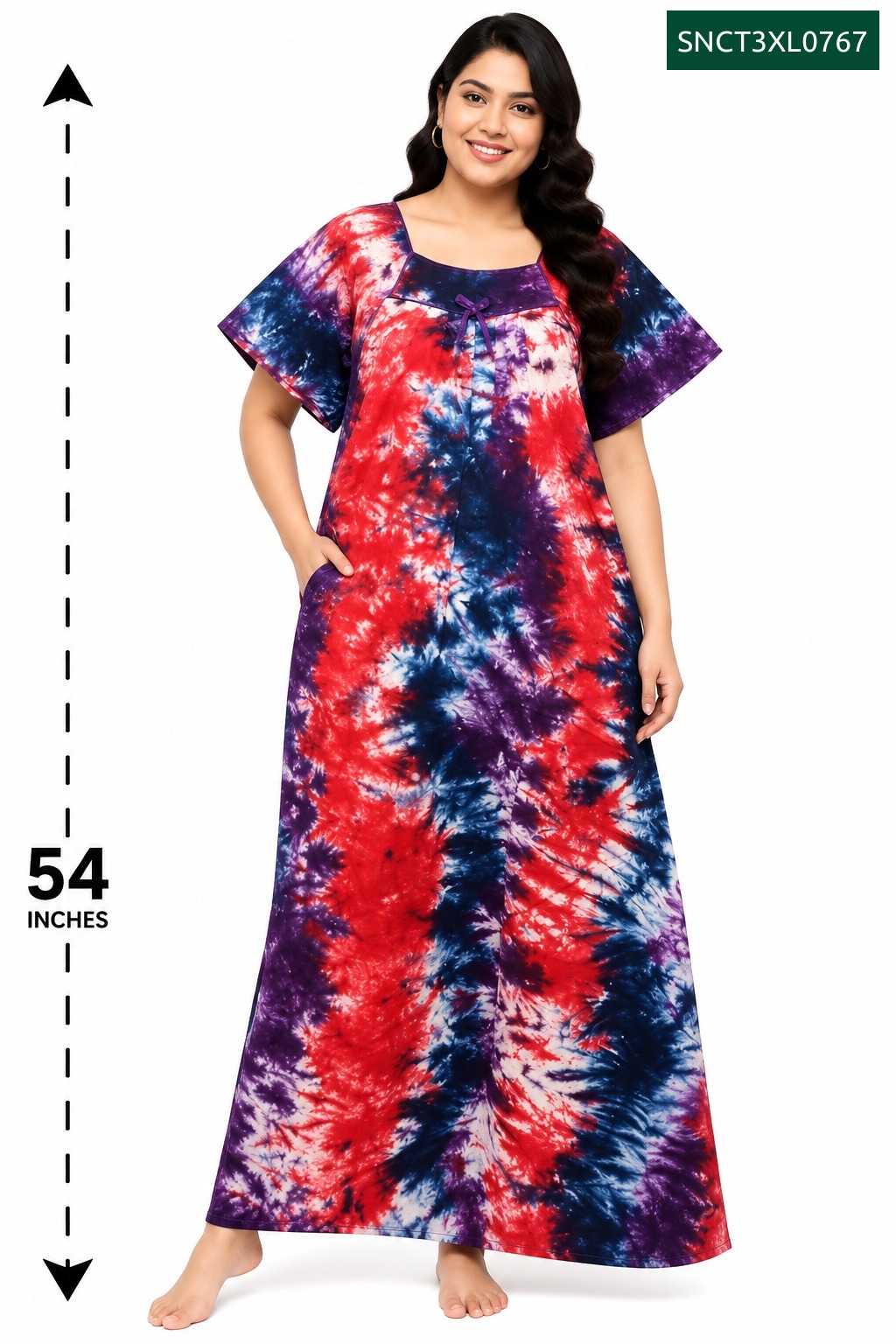 Sivam Nighty Cotton Chungudi Titanic Model 3XL- SNCT3XL0767
