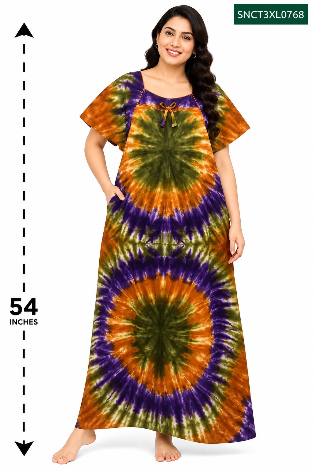 Sivam Nighty Cotton Chungudi Titanic Model 3XL- SNCT3XL0768