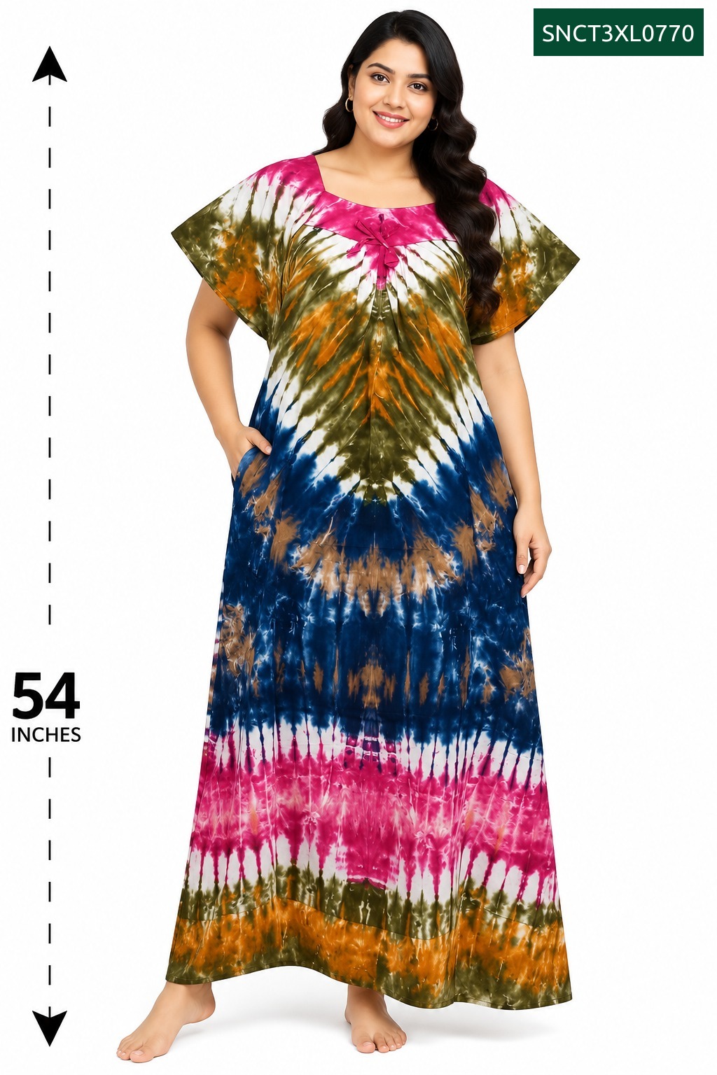 Sivam Nighty Cotton Chungudi Titanic Model 3XL- SNCT3XL0770