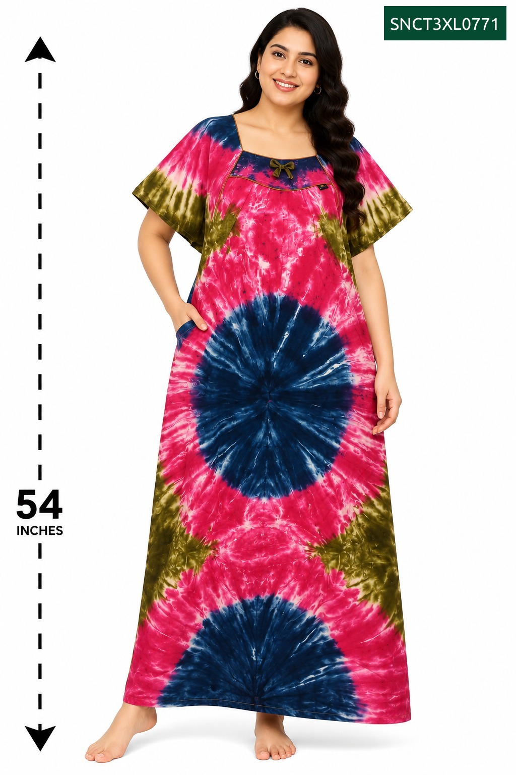 Sivam Nighty Cotton Chungudi Titanic Model 3XL- SNCT3XL0771