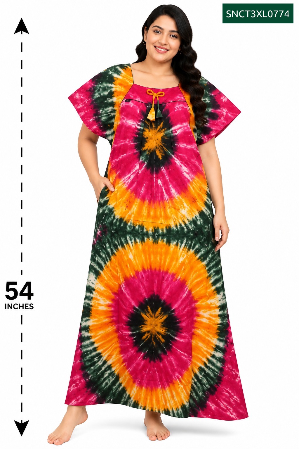 Sivam Nighty Cotton Chungudi Titanic Model 3XL- SNCT3XL0774
