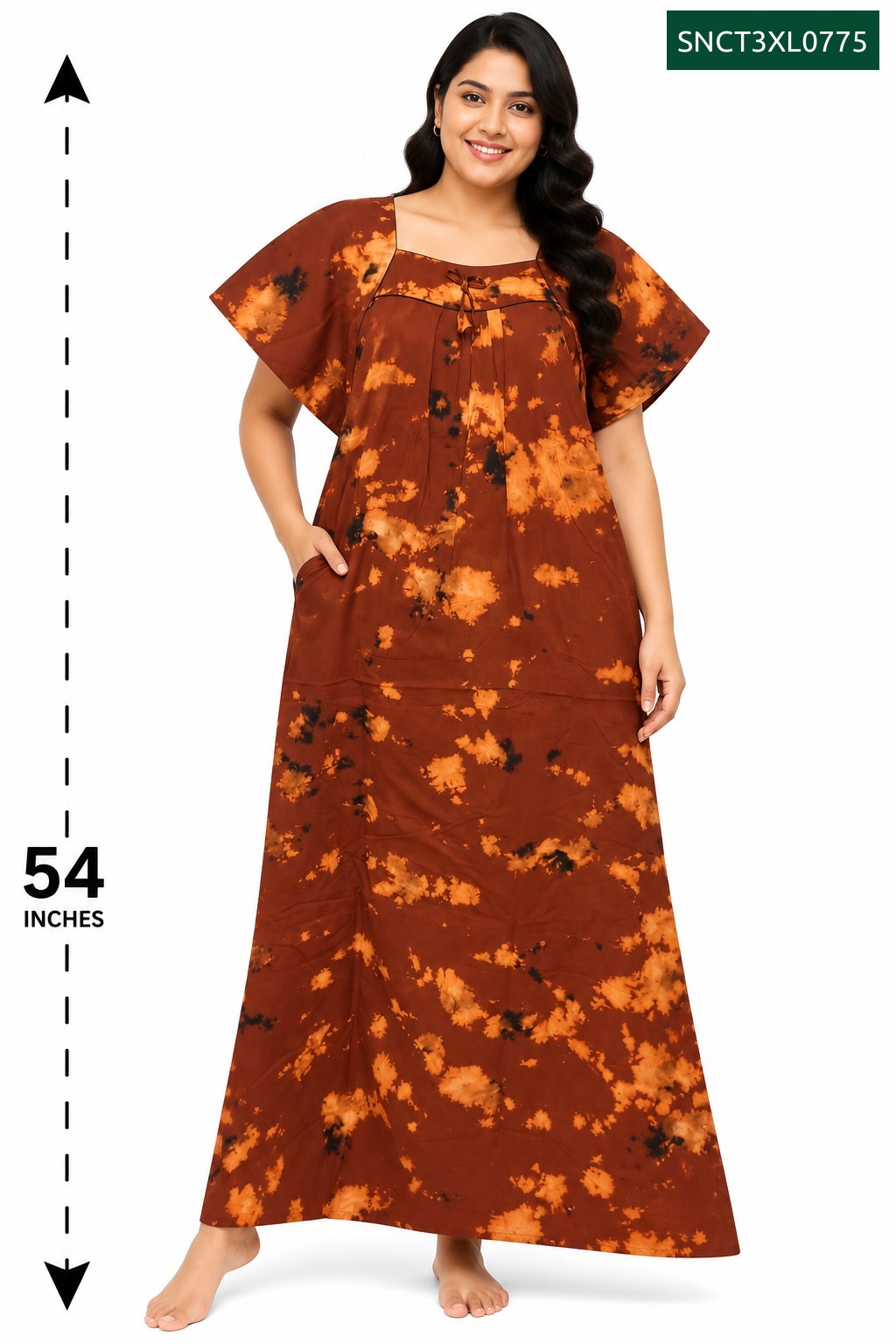 Sivam Nighty Cotton Chungudi Titanic Model 3XL- SNCT3XL0775