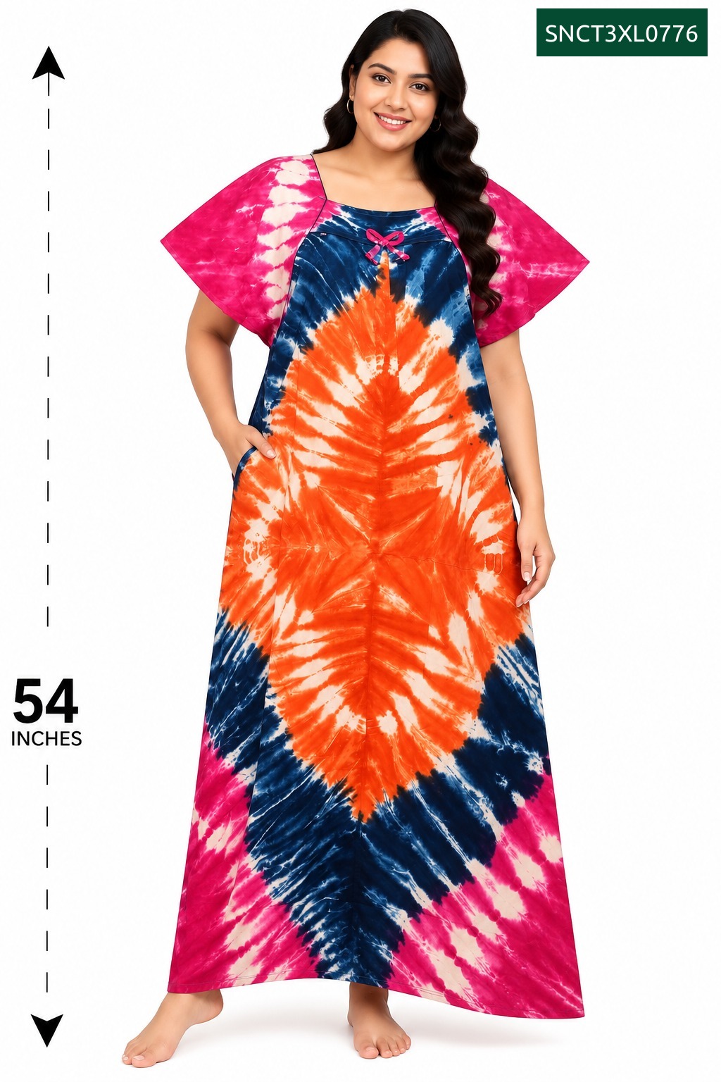 Sivam Nighty Cotton Chungudi Titanic Model 3XL- SNCT3XL0776