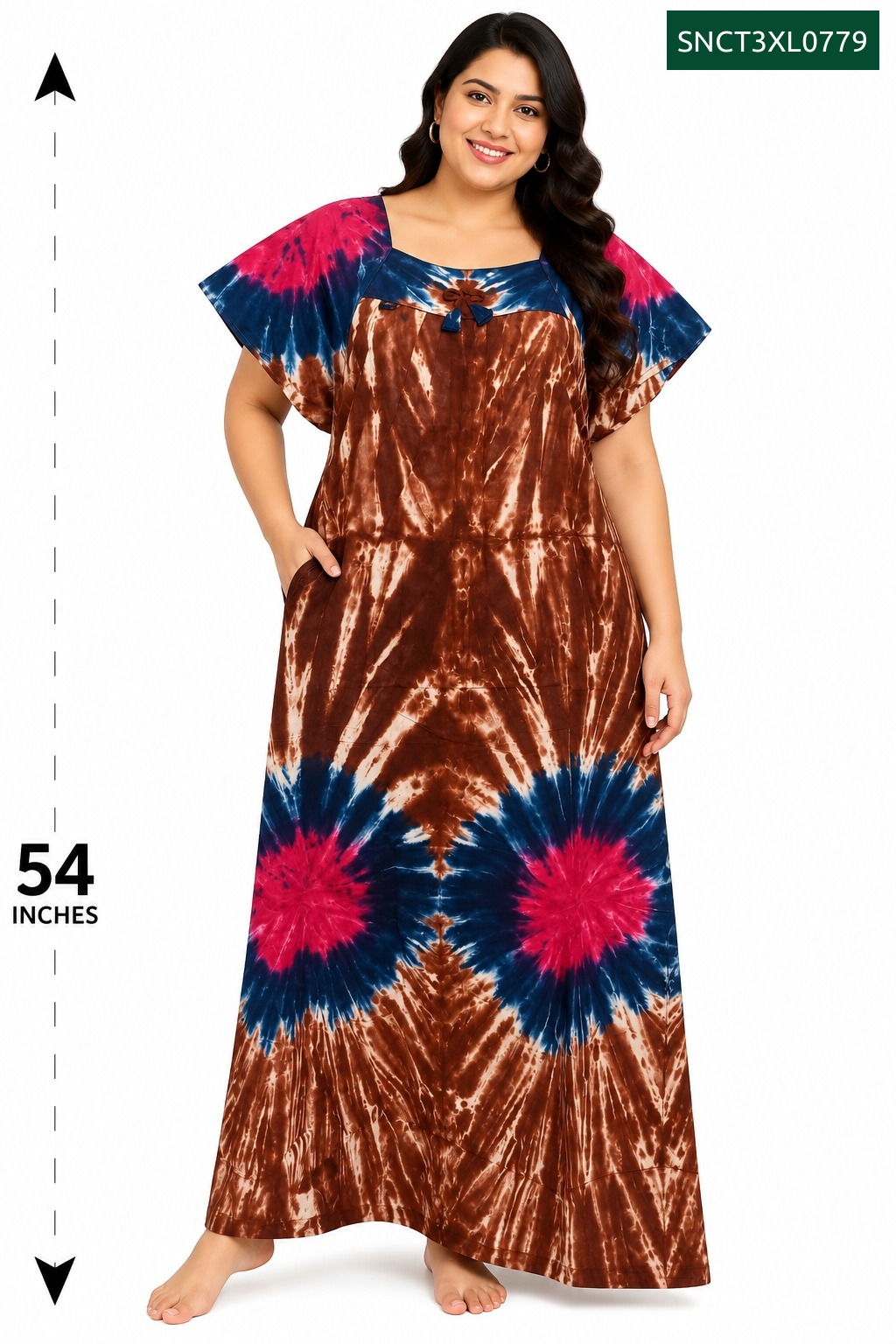 Sivam Nighty Cotton Chungudi Titanic Model 3XL- SNCT3XL0779