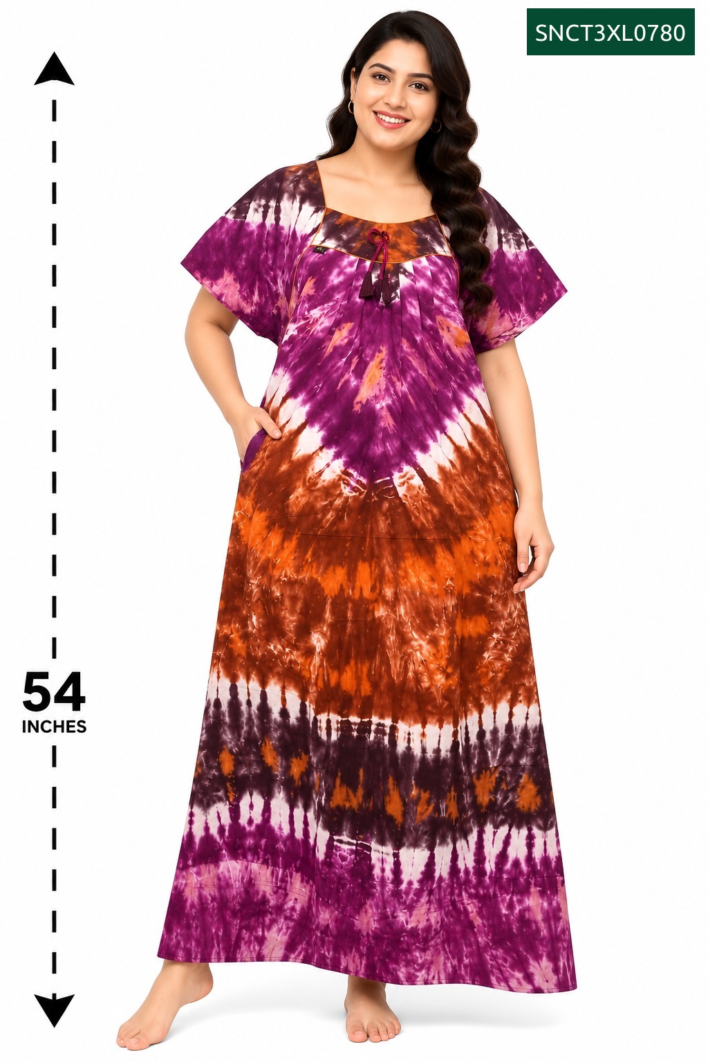 Sivam Nighty Cotton Chungudi Titanic Model 3XL- SNCT3XL0780