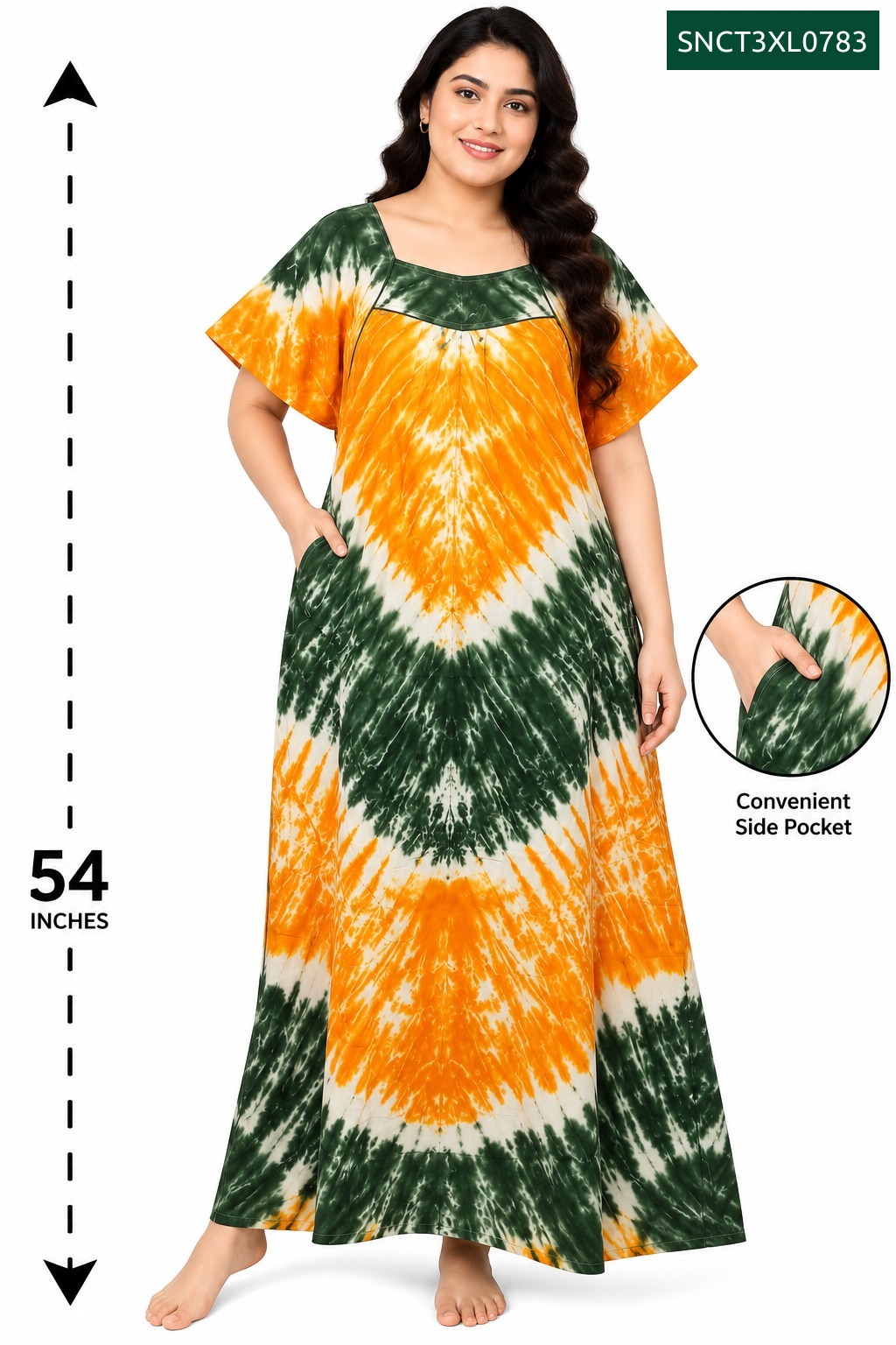 Sivam Nighty Cotton Chungudi Titanic Model 3XL- SNCT3XL0783