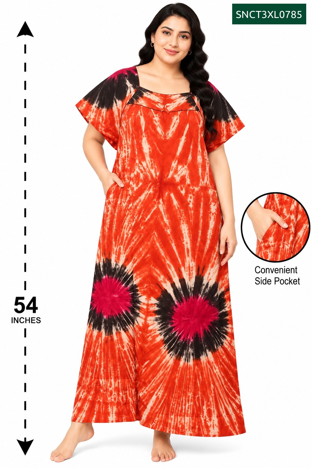 Sivam Nighty Cotton Chungudi Titanic Model 3XL- SNCT3XL0785