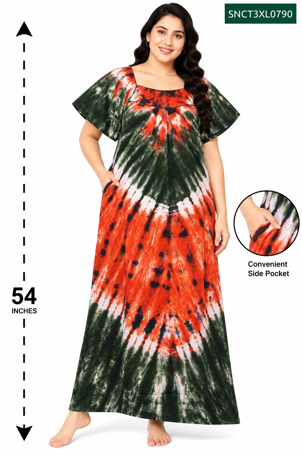 Sivam Nighty Cotton Chungudi Titanic Model 3XL- SNCT3XL0790
