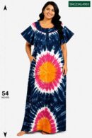 Sivam Nighty Cotton Chungudi Zip Model XXL- SNCZ3XL4903