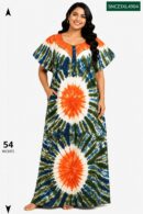 Sivam Nighty Cotton Chungudi Zip Model XXL- SNCZ3XL4904