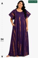 Sivam Nighty Cotton Chungudi Zip Model XXL- SNCZ3XL4906