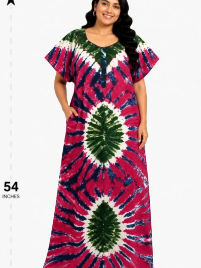 Sivam Nighty Cotton Chungudi Zip Model XXL- SNCZ3XL4908