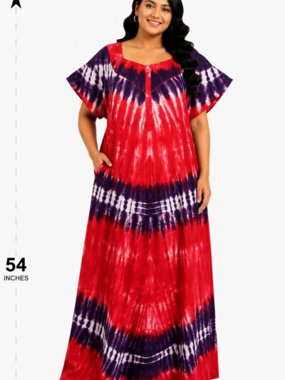 Sivam Nighty Cotton Chungudi Zip Model XXL- SNCZ3XL4910
