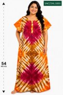 Sivam Nighty Cotton Chungudi Zip Model XXL- SNCZ3XL5005