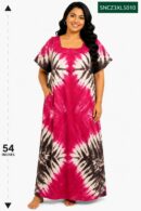 Sivam Nighty Cotton Chungudi Zip Model XXL- SNCZ3XL5010