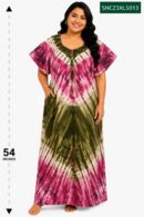 Sivam Nighty Cotton Chungudi Zip Model XXL- SNCZ3XL5013