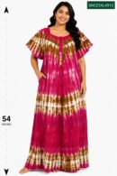 Sivam Nighty Cotton Chungudi Zip Model XXL- SNCZ3XL4913