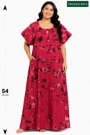 Sivam Nighty Cotton Chungudi Zip Model XXL- SNCZ3XL4916