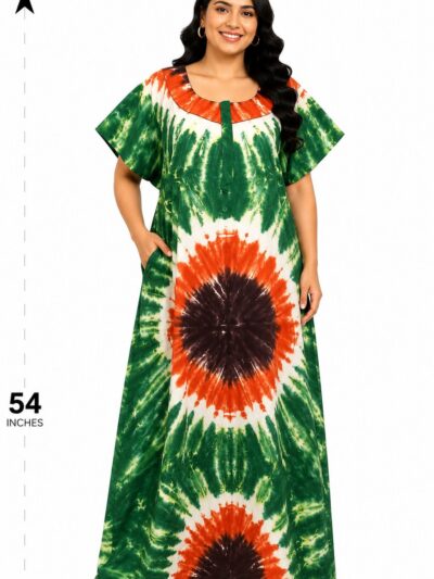Sivam Nighty Cotton Chungudi Zip Model XXL- SNCZ3XL4917