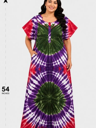 Sivam Nighty Cotton Chungudi Zip Model XXL- SNCZ3XL4922