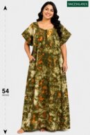 Sivam Nighty Cotton Chungudi Zip Model XXL- SNCZ3XL4923